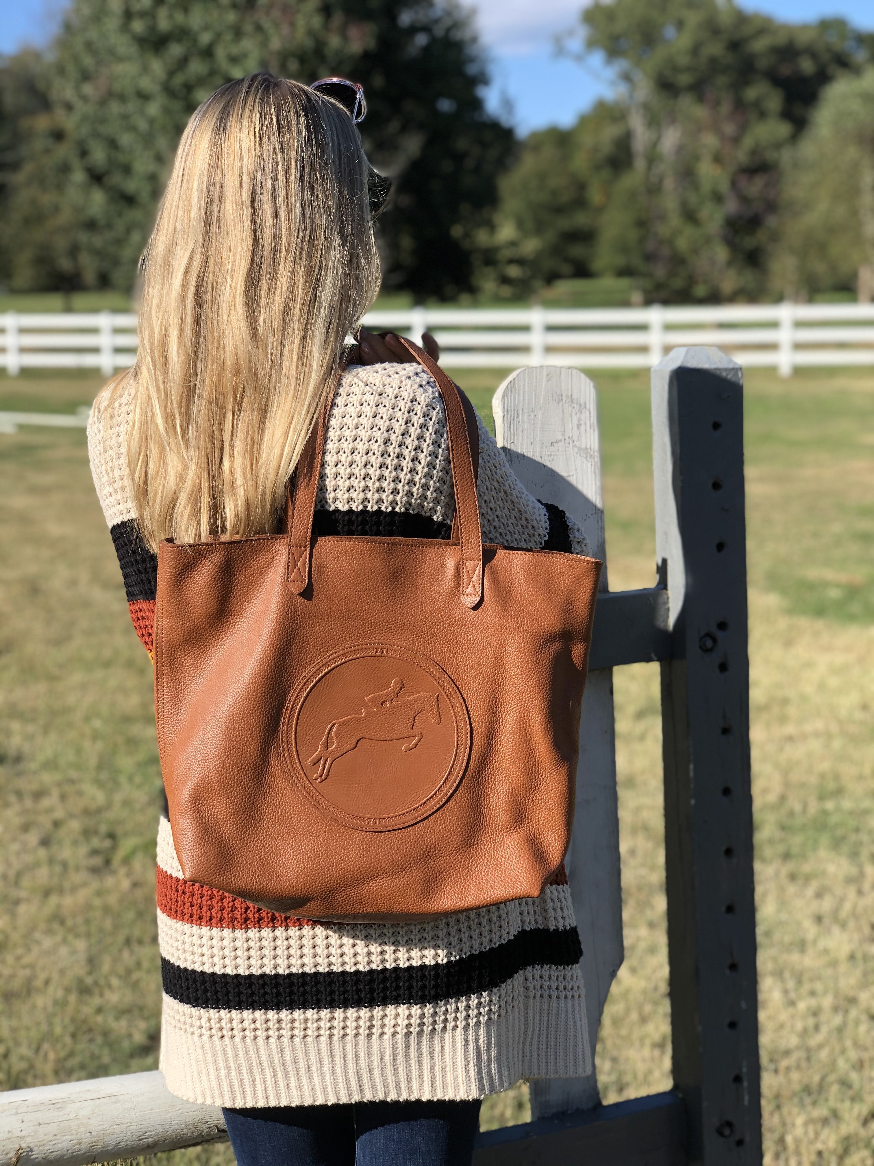 Sonoma Shoulder Bag Hunter Jumper Tucker Tweed Equestrian