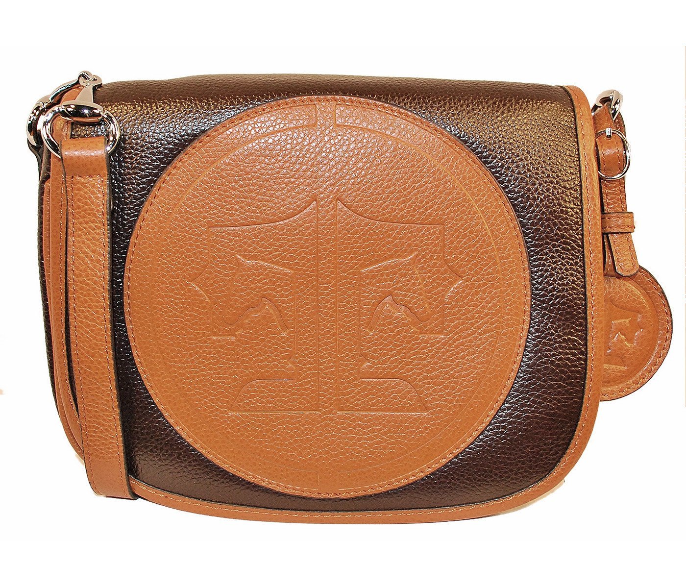 The Camden Crossbody: Signature - Dark Chocolate / Chestnut / Signature